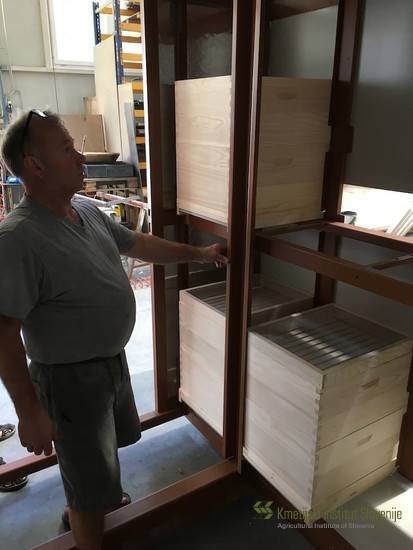 Mobile Apiary being manufactured in Kipgo d.o.o., Slovenia