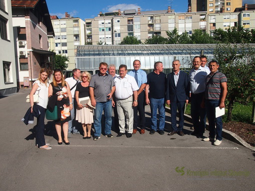 Delegacija iz Tatarstana po ogledu raziskovalne infrastrukture Kmetijskega inštituta Slovenije