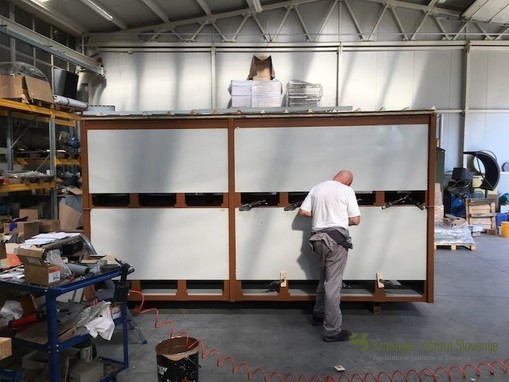 Mobile Apiary being manufactured in Kipgo d.o.o., Slovenia