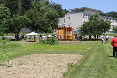 Učni čebelnjak v Botaničnem vrtu