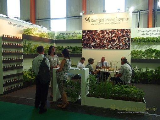 Exhibition Space of the Agricultural Institute of Slovenia in the Hall A