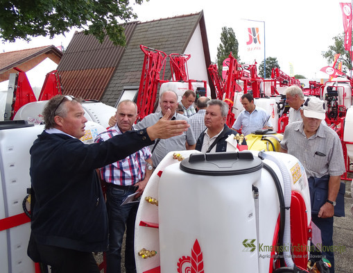 Prikaz škropilne opreme Agromehanike d.d.