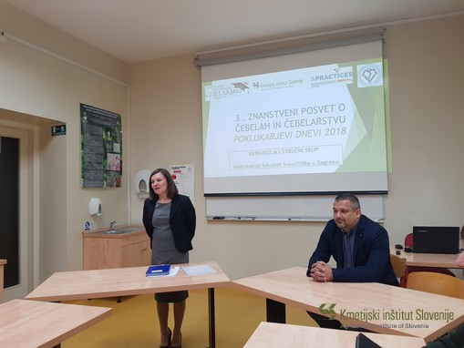 Izr. prof. dr. Ivana Tlak Gajger (LEVO), prodekan Veterinarske fakultete, Zagreb (DESNO)