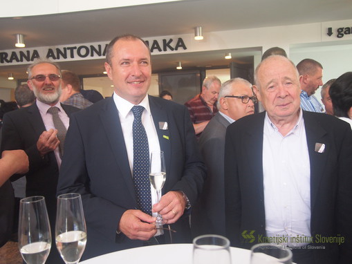 Jože Maljevič, dr. Andrej Simončič in dr. Friderik Vodopivec