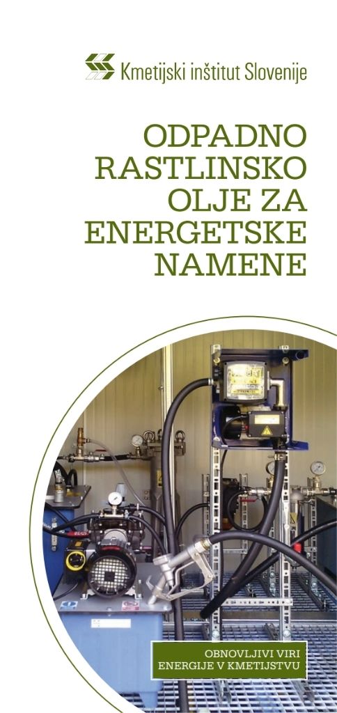 Odpadno rastlinsko olje za energetske namene