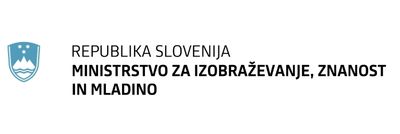 Logotip Ministrstva za izobraževanje, znanost in mladino