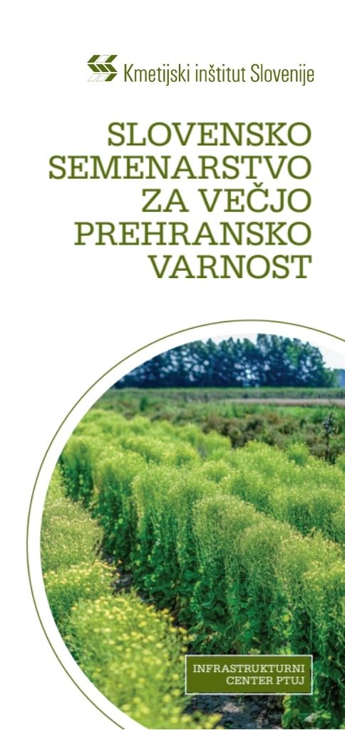 Slovensko semenarstvo za večjo prehransko varnost