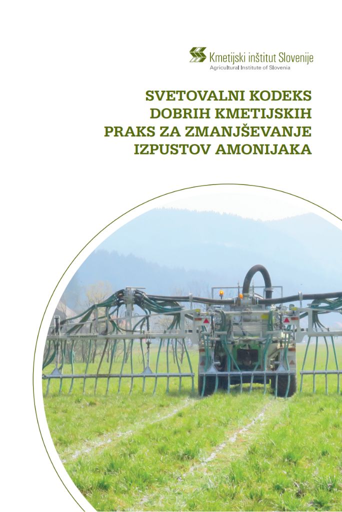 Svetovalni kodeks dobrih kmetijskih praks za zmanjševanje izpustov amonijaka