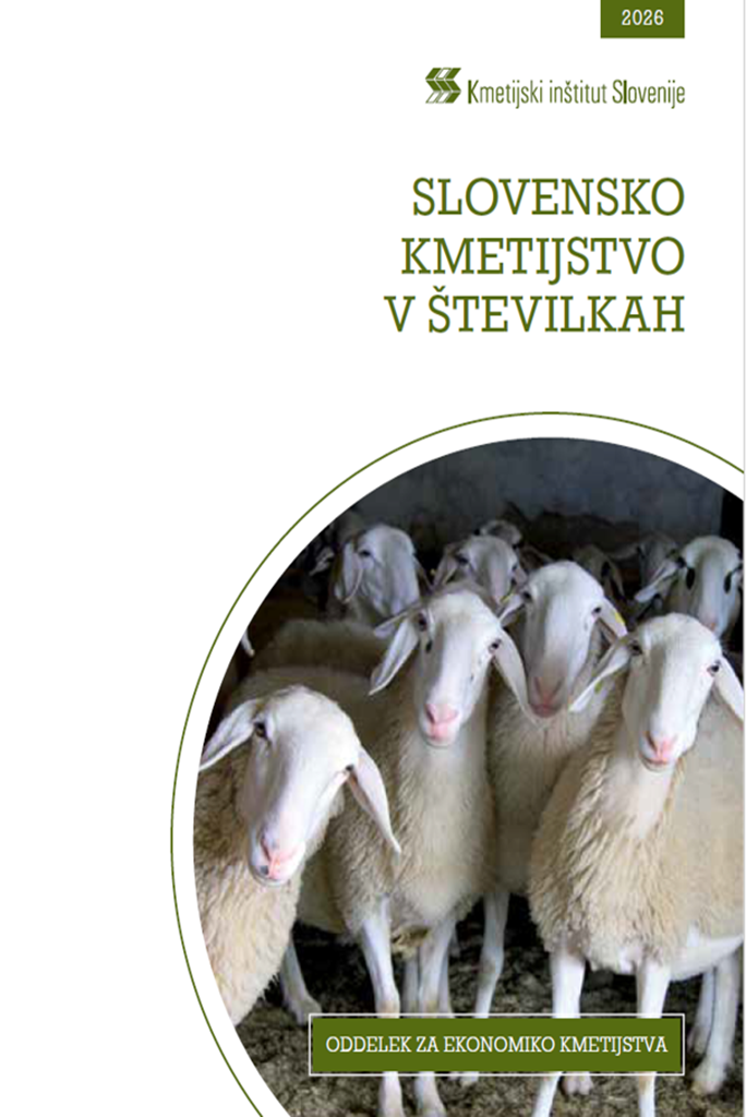 Slovensko kmetijstvo v številkah 2026